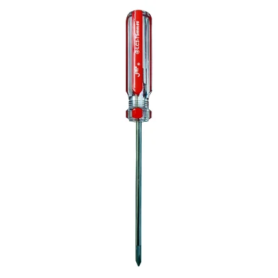 پیچ گوشتی دسته کریستالی 3×75 چهارسو